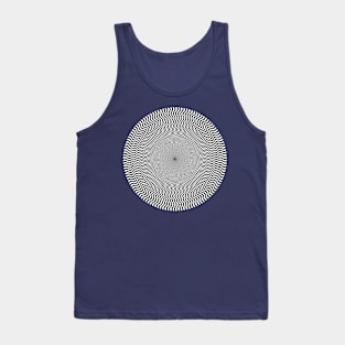 Sun Op Art Tank Top